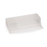 13375.ESTUCHE DE POLIPROPILENO BLANCO P/5 LAMINILLAS, 81 X 19 X 31MM DESECHABLE C/25 - HEATHROW