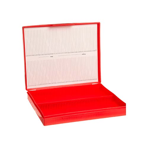 12084. CAJA P/100 LAMINILLAS POLIPROPILENO COLOR ROJO C/2 HEATHROW