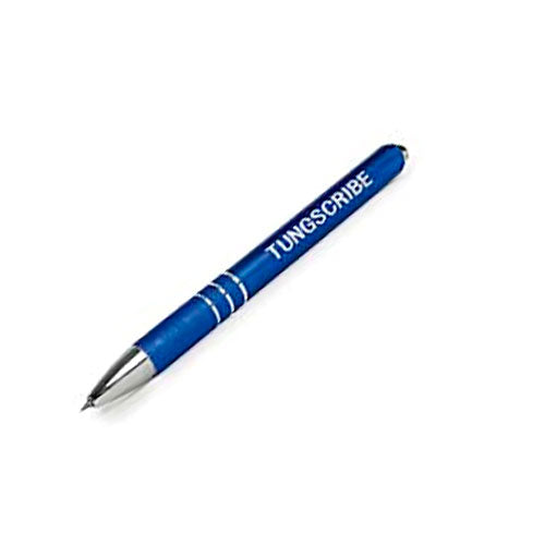 13354. BOLIGRAFO DE PUNTA DE TUNGSTENO METAL AZUL - HEATHROW