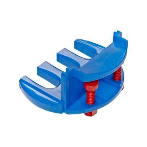 13504.ABRAZADERA DE PLASTICO ABS AZUL P/3 MICROPIPETAS - HEATHROW
