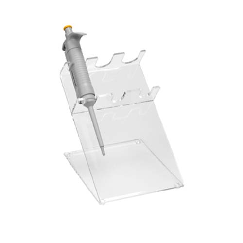 13521.SOPORTE DE ACRILICO CLARO P/3 MICROPIPETAS - HEATHROW