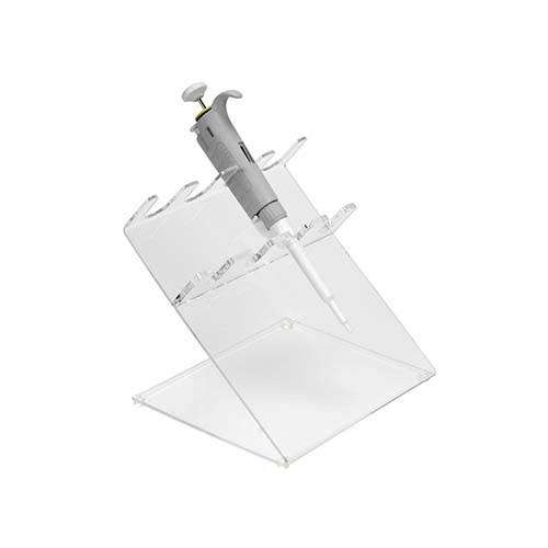 13522.SOPORTE DE ACRILICO CLARO P/4 MICROPIPETAS - HEATHROW