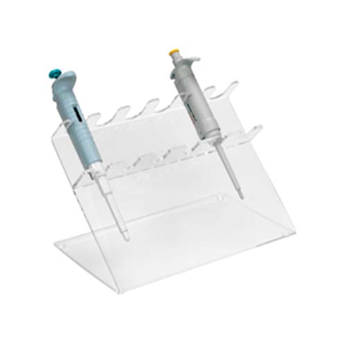 13523.SOPORTE DE ACRILICO CLARO P/6 MICROPIPETAS - HEATHROW