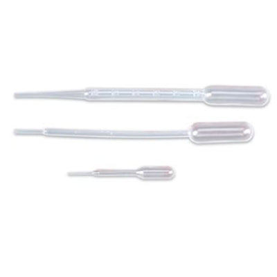 26291. PIPETA DE TRANSFERENCIA 5ML, LARGO 15.5CM, BULBO 2ML, NO ESTERIL GRADUADA C/500 HEATHROW