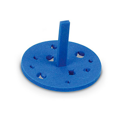 13437. GRADILLA P/18 MICROTUBOS 0.2/0.5/1.5/2ML RACK FLOTANTE COLOR AZUL PAQUETE C/3 PIEZAS - HEATHROW