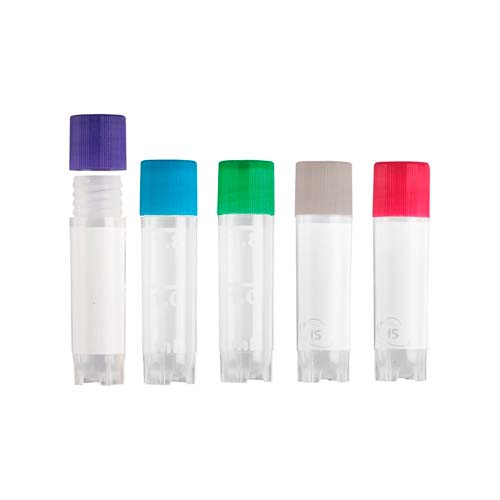 13555.VIAL CRIOGENICO (CRIOVIAL) 2ML ROSCA EXTERNA 12X49MM, ESTERIL COLORES SURTIDOS C/500 - HEATHROW