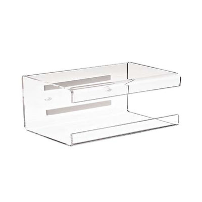 13528.SOPORTE DE ACRILICO TRANSPARENTE TAMAÑO GRANDE P/CAJA DE PAÑUELOS, 320X127X97MM - HEATHROW