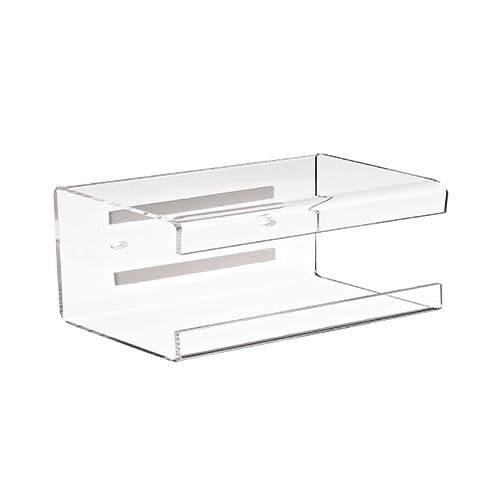 13528.SOPORTE DE ACRILICO TRANSPARENTE TAMAÑO GRANDE P/CAJA DE PAÑUELOS, 320X127X97MM - HEATHROW