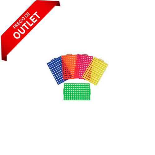 24020. GRADILLA DE TRANSFERENCIA DE PCR C/5 COLORES SURTIDOS HEATHROW