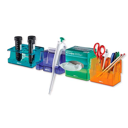 13534.SOPORTE DE PLASTICO ABS MAGNETICO MAGLAB P/ALMACENAMIENTO C/4 COLORES SURTIDOS - HEATHROW