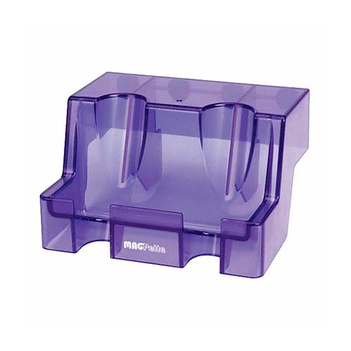 13535.SOPORTE DE PLASTICO ABS MAGPETTE P/2 MICROPIPETAS, MORADO - HEATHROW
