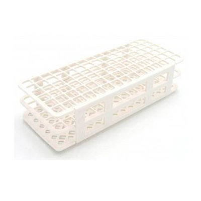 13451. GRADILLA P/90 TUBOS 5-10ML, 13MM PLEGABLE, AUTOCLAVABLE POLIPROPILENO BLANCO - HEATHROW