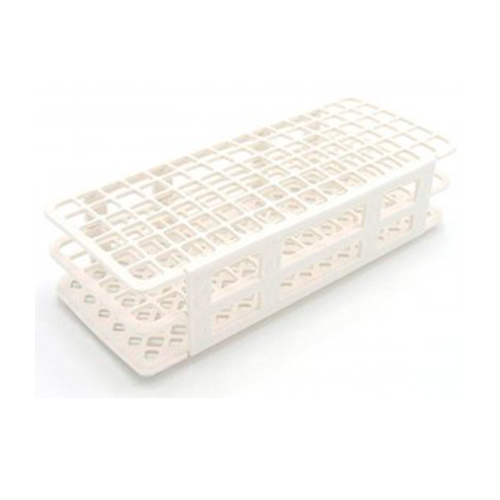 13451. GRADILLA P/90 TUBOS 5-10ML, 13MM PLEGABLE, AUTOCLAVABLE POLIPROPILENO BLANCO - HEATHROW
