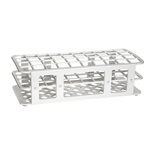 13454. GRADILLA P/60 TUBOS 5-15ML, 16MM PLEGABLE, AUTOCLAVABLE POLIPROPILENO BLANCO - HEATHROW