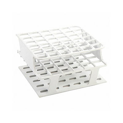 13466.GRADILLA P/36 TUBOS 5-10ML, 16MM ONE RACK AUTOCLAVABLE, PLASTICO BLANCO - HEATHROW