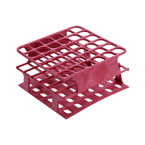 13468.GRADILLA P/36 TUBOS 5-10ML, 16MM ONE RACK AUTOCLAVABLE, PLASTICO MAGENTA - HEATHROW