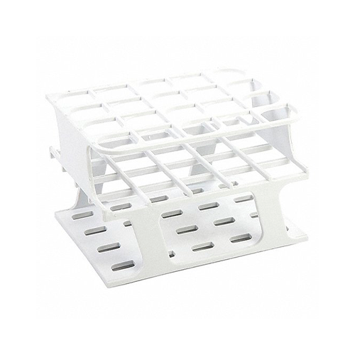 50275. GRADILLA P/20 TUBOS 20MM ONE RACK AUTOCLAVABLE BLANCO - HEATHROW