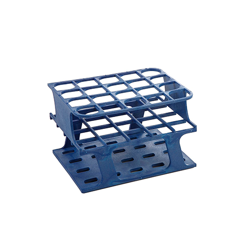 13470.GRADILLA P/20 TUBOS 10-18ML, 20MM ONE RACK AUTOCLAVABLE, PLASTICO AZUL - HEATHROW