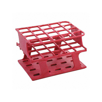 13472.GRADILLA P/20 TUBOS 10-18ML, 20MM ONE RACK AUTOCLAVABLE, PLASTICO MAGENTA - HEATHROW