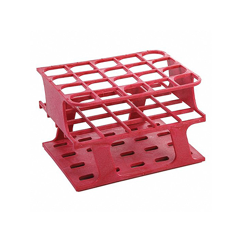 13472.GRADILLA P/20 TUBOS 10-18ML, 20MM ONE RACK AUTOCLAVABLE, PLASTICO MAGENTA - HEATHROW