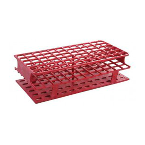 13480.GRADILLA P/72 TUBOS 5-10ML, 16MM ONE RACK AUTOCLAVABLE, PLASTICO MAGENTA - HEATHROW