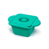 13364.ENFRIADOR CUADRADO DE POLIURETANO RIGIDO VERDE TIPO OLLA 1LT C/TAPA - HEATHROW
