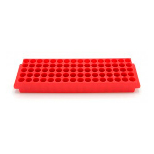 13499. GRADILLA P/80 MICROTUBOS 1.5/2ML, 11MM AUTOCLAVABLE, POLIPROPILENO ROJO C/2 - HEATHROW