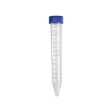 13546.TUBO P/CENTRIFUGA 15ML DE POLIPROPILENO BLANCO ESTERIL, GRADUACION 0.5ML C/TAPA PLANA RACK C/50 PIEZAS - HEATHROW