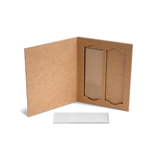 13374.ESTUCHE DE CARTON P/2 PORTAOBJETOS 103 X 79 X 5MM  C/36 - HEATHROW