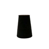 14552. TAPON DE HULE NEGRO # 1 SOLIDOS 17X14X25MM PAQUETE C/50 PIEZAS  - ART MOLD
