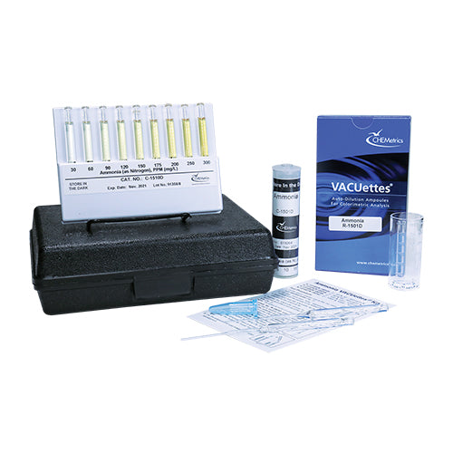 9616. AMONIA KIT 0-30 Y 30-300PPM - CHEMETRICS