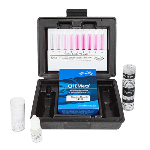 9630. DIOXIDO DE CLORO KIT 0-2 Y 0-10PPM - CHEMETRICS