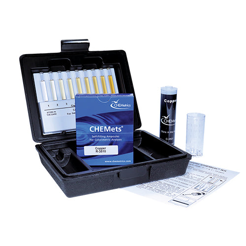 9632. COBRE KIT 0-1 Y 1-10PPM - CHEMETRICS