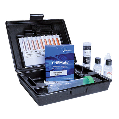 9644. HIERRO KIT 0-100 Y 100-1000MG/L - CHEMETRICS