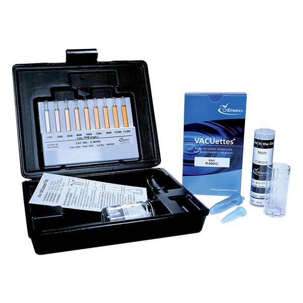 2452. HIERRO KIT 1200-12000PPM - CHEMETRICS