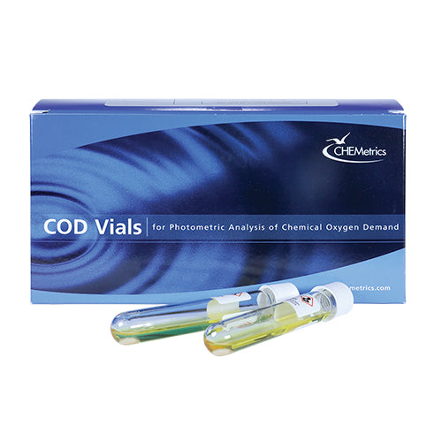 9659. KIT DQO 0-15,000PPM (H/R+) C/25 VIALES - CHEMETRICS