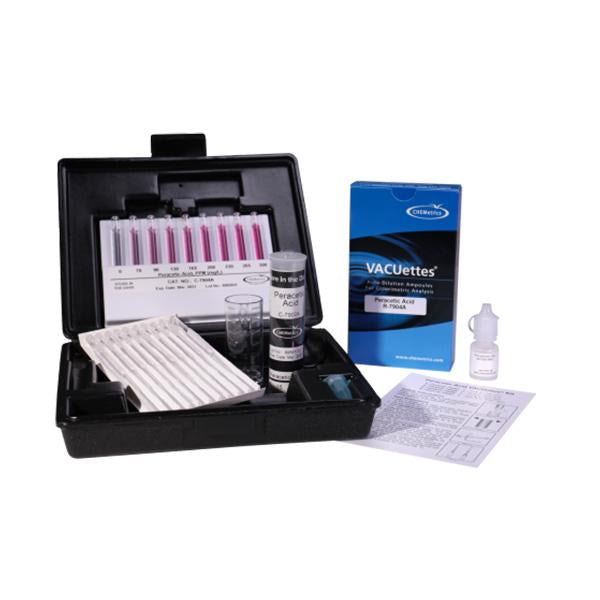 2458. ACIDO PERACETICO KIT 0-70 & 0-300 PPM - CHEMETRICS