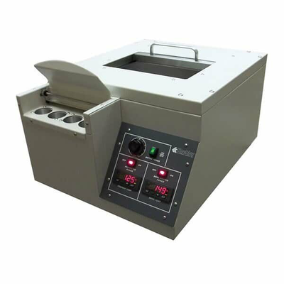 56560. CENTRIFUGA DE PRUEBA DE ACEITE 300-1800RPM ROTOR ANGULO FIJO C/CALEFACCION PORTATIL 230V/50HZ - KOEHLER