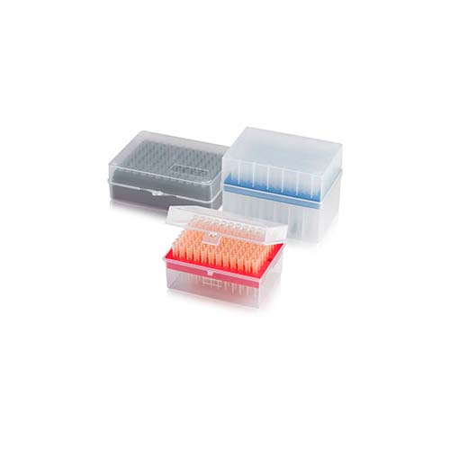 12832. PUNTAS 10000UL (10ML) CLARAS P/PIPETAS DIGITALES PAQUETE C/100 PIEZAS - LABNET