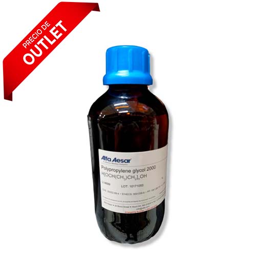 22543. POLIPROPILENGLICOL 2000, 100ML ALFA AESAR