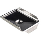 24738. BASE DE ACERO INOXIDABLE P/INCLUSION DE MUESTRAS 7X7X5MM PAQUETE C/2 PIEZAS SIMPORT