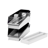 3508. SISTEMA DE ALMACENAJE P/100 LAMINILLAS COLOR BLANCO 82X245X86MM - SIMPORT