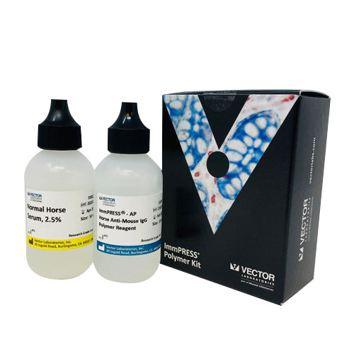 5275. IMMPRESS-AP HORSE ANTI-MOUSE IGG POLYMER DETECTION KIT, ALKALINE PHOSPHATASE 15ML - VECTOR