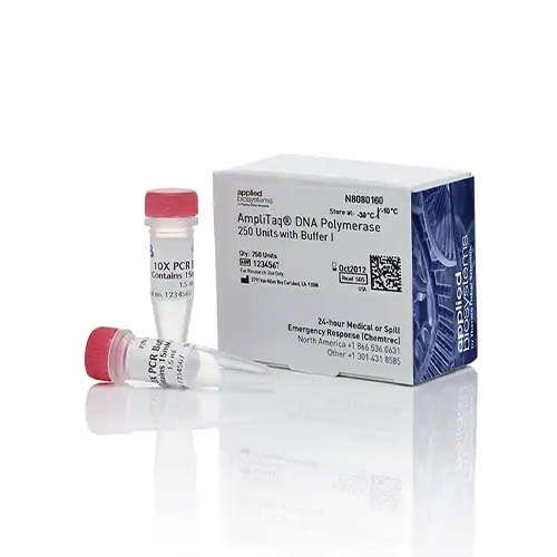 22716. ADN POLIMERASA AMPLITAQ C/BUFFER I 250 UNIDADES APPLIED BIOSYSTEMS