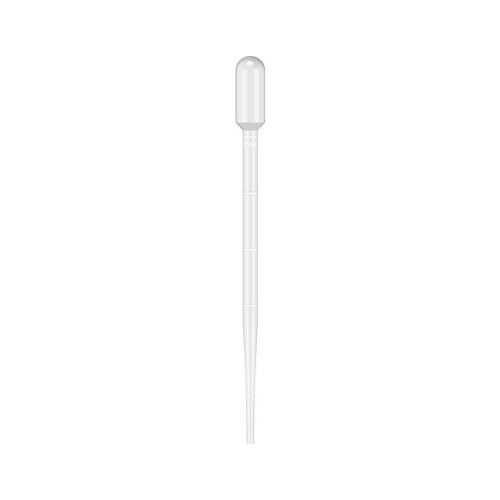 11226.PIPETA DE TRANSFERENCIA 5ML, LARGO 15.6CM, BULBO 1.8ML, NO ESTERIL GRADUADA PAQUETE C/500 PIEZAS - SIMPORT