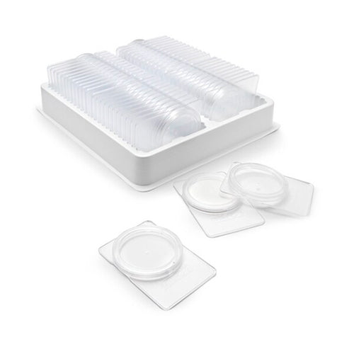 7210. CAJA PETRI 51X76MM DE POLIESTIRENO P/ANALISIS DE CONTAMINANTES, NO ESTERIL - MILLIPORE