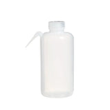 11615.PIZETA (FRASCO LAVADOR) 1LT BOCA ANCHA SALIDA LATERAL C/TAPA NATURAL, RESISTENTE A ACIDOS, DE POLIETILENO PAQUETE C/2 PIEZAS - MEGALAB