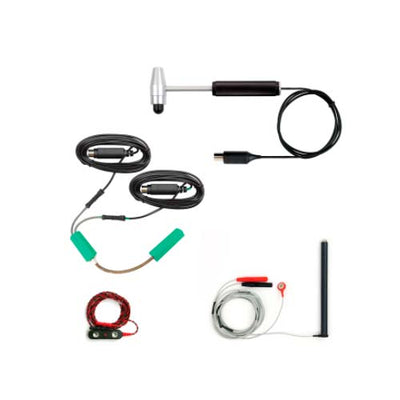 55480. KIT P/EXPERIMENTOS REFLEX INCLUYE MARTILLO P/TENDON MLA93/D GONIOMETRO MLTS700 ELECTRODO MLADDB30 Y BARRA DE ESTIMULACION MLA265 - AD INSTRUMENTS