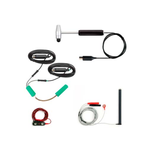 16545. KIT P/EXPERIMENTOS REFLEX INCLUYE MARTILLO P/TENDON MLA93/D GONIOMETRO MLTS700 ELECTRODO MLADDB30 Y BARRA DE ESTIMULACION MLA265 - AD INSTRUMENTS