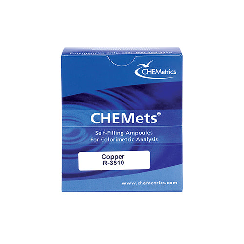 9702. COBRE REPUESTO P/K-3510 0.1 Y 1-10PPM - CHEMETRICS